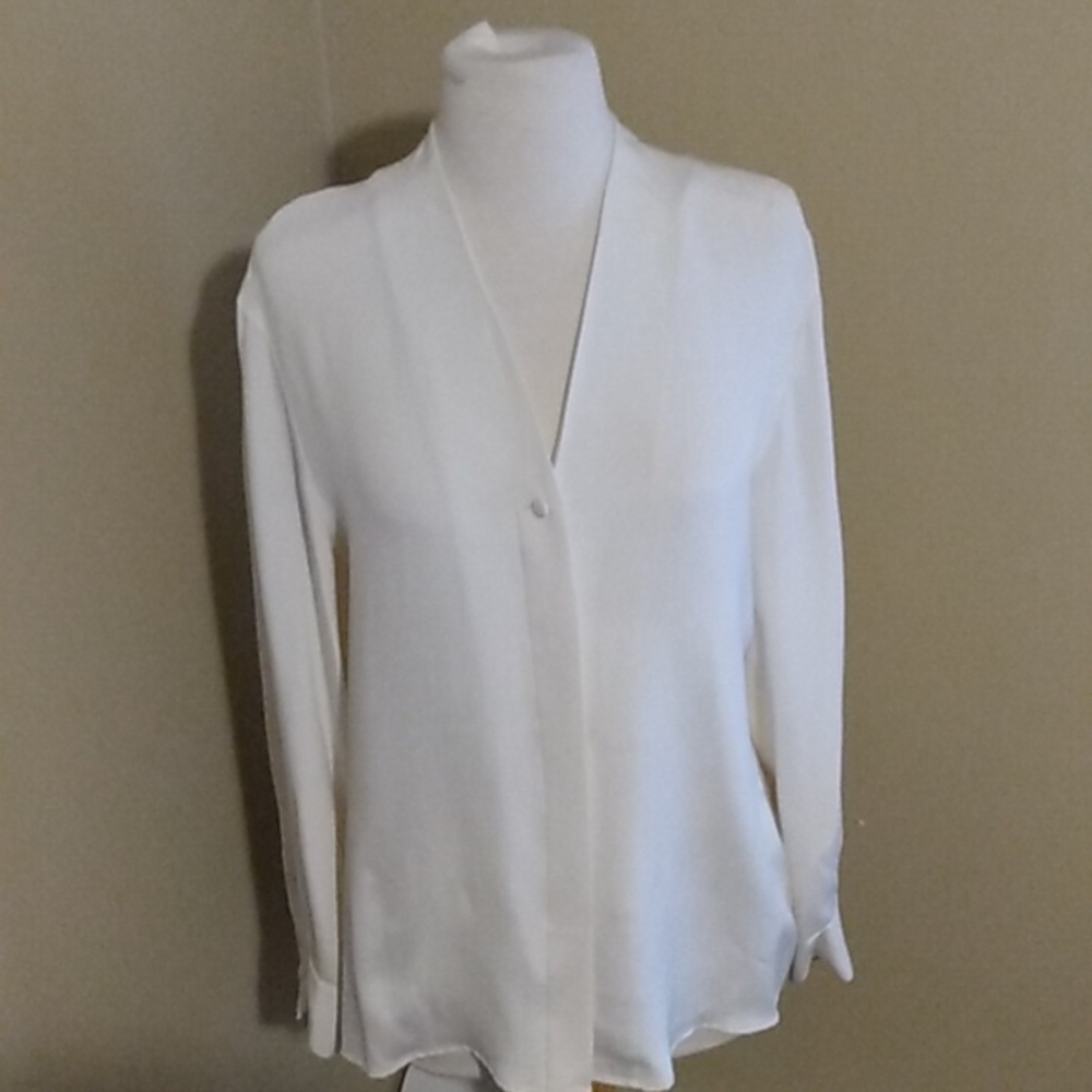 100% silk blouse
